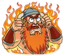 😡-Viking, Telegram Sticker