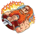 😴-Viking, Telegram Sticker