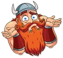🤷-Viking, Telegram Sticker