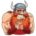 😈-Viking, Telegram Sticker