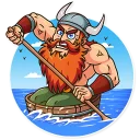 😠-Viking, Telegram Sticker