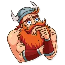 🤔-Viking, Telegram Sticker