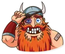 🤕-Viking, Telegram Sticker