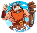 👋-Viking, Telegram Sticker