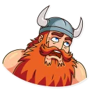 😩-Viking, Telegram Sticker
