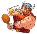 🥴-Viking, Telegram Sticker