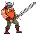 😏-Viking, Telegram Sticker