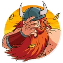 🤦-Viking, Telegram Sticker