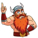 👆-Viking, Telegram Sticker