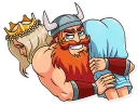 😏-Viking, Telegram Sticker