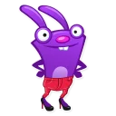 👠-Purpello, Telegram Sticker