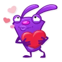 😚-Purpello, Telegram Sticker