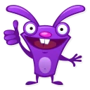 👍-Purpello, Telegram Sticker