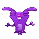 😑-Purpello, Telegram Sticker