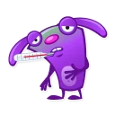 😷-Purpello, Telegram Sticker