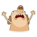 😩-Diggy, Telegram Sticker