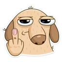 🖕-Diggy, Telegram Sticker