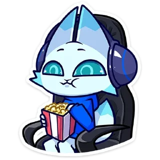 🍿-Эф, Telegram Sticker