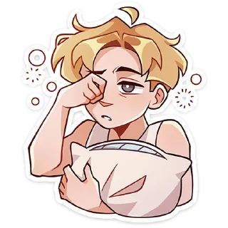 😢-Школьник Владик -> @TgSticker, Telegram Sticker