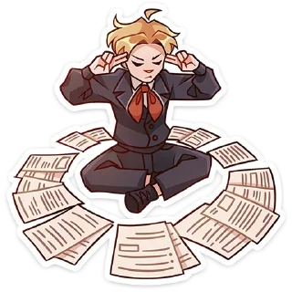 🤯-Школьник Владик -> @TgSticker, Telegram Sticker