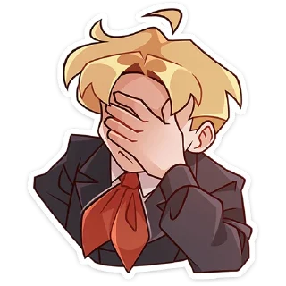 🤦-Школьник Владик -> @TgSticker, Telegram Sticker