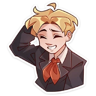 😅-Школьник Владик -> @TgSticker, Telegram Sticker