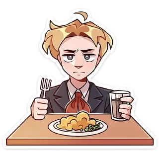 🍽-Школьник Владик -> @TgSticker, Telegram Sticker