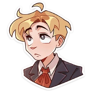 🙄-Школьник Владик -> @TgSticker, Telegram Sticker