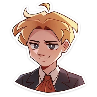 😠-Школьник Владик -> @TgSticker, Telegram Sticker