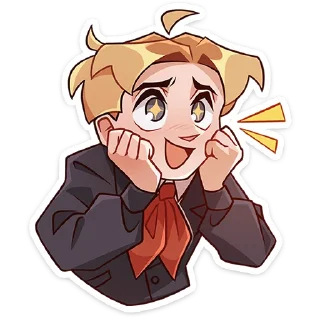 😱-Школьник Владик -> @TgSticker, Telegram Sticker