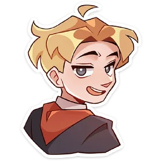 😌-Школьник Владик -> @TgSticker, Telegram Sticker