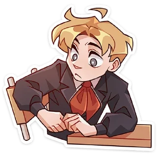 🤨-Школьник Владик -> @TgSticker, Telegram Sticker