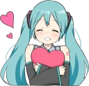 ☺️-LINE - Hatsune & Kagamine Pom Ver., Telegram Sticker