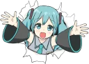 😃-LINE - Hatsune & Kagamine Pom Ver., Telegram Sticker