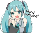 ☀️-LINE - Hatsune & Kagamine Pom Ver., Telegram Sticker
