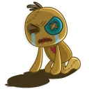 😵-Voodoo Doll Chumbo, Telegram Sticker