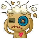 🙇-Voodoo Doll Chumbo, Telegram Sticker