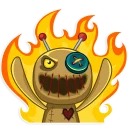 👿-Voodoo Doll Chumbo, Telegram Sticker