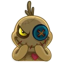 👹-Voodoo Doll Chumbo, Telegram Sticker