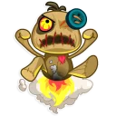 😤-Voodoo Doll Chumbo, Telegram Sticker