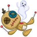 ☠-Voodoo Doll Chumbo, Telegram Sticker