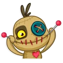 🙂-Voodoo Doll Chumbo, Telegram Sticker