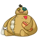 🌭-Voodoo Doll Chumbo, Telegram Sticker