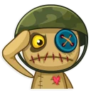 👮-Voodoo Doll Chumbo, Telegram Sticker