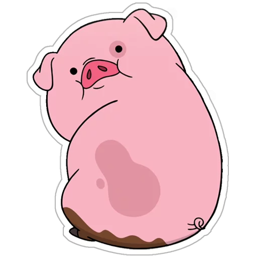 Waddles, telegram sticker
