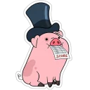 🤠-Waddles, Telegram Sticker