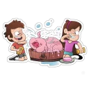 🚿-Waddles, Telegram Sticker