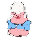 😑-Waddles, Telegram Sticker