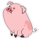 😯-Waddles, Telegram Sticker