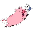 😱-Waddles, Telegram Sticker